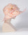 0762NWSP Newport, sisal crown/sinamay brim, pale pink with peach