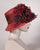 0536ANSI Angelina, sisal straw, burnt red with cognac