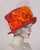 0549KYSI Kelly,  sisal, scarlet with burnt orange