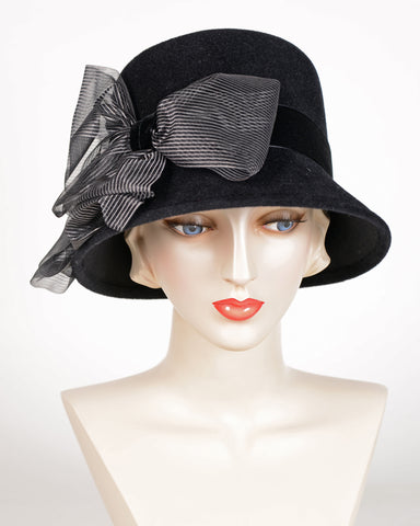 0625DMV Demi, velour, black