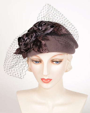 0639MGV Margo, velour, truffle