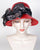 0724KNSI Karen, sisal, scarlet with black
