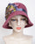 0862ADV Andrea, velour, antique rose with multi