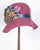 0862ADV Andrea, velour, antique rose with multi