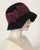 1121ADV Andrea, black with burgundy
