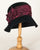 1121ADV Andrea, black with burgundy