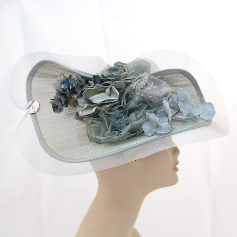 05P33 Kelly, sisal, grass - Louise Green Millinery