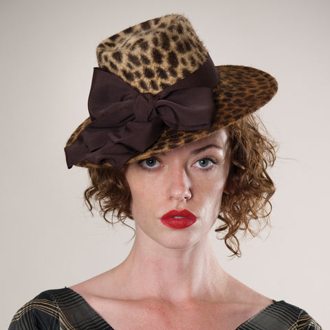 4169LUP Lucille, brown leopard