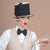 7254TPSI Top Hat, tea with black