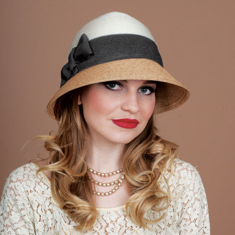 0559KNSB Karen, cream/black/tan