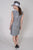 VC0791  1960's Alice of California vintage dress