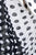 VC0797  60's Jack Bryan designed by Dupuis, white & black Polka-dot dress