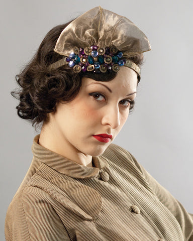 HB2156 Headband, vintage teal